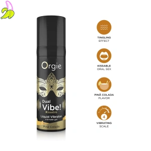Orgie- Oralny wibrator w płynie - Pina Colada 15ml