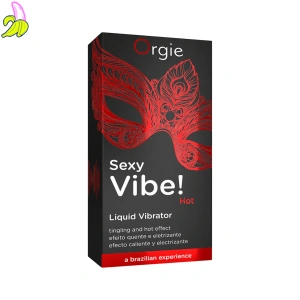 Orgie- Stymulujący lubrykant wodny - Hot Strawberry 15ml