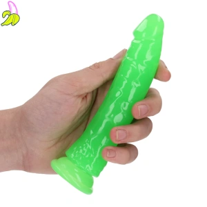 RealRock Realistyczne dildo - Świecące w ciemności - 6'' / 15,5 cm (1)