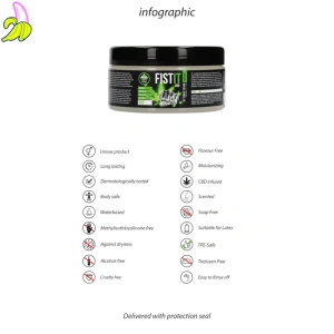 Fist IT CBD- Wodny Lubrykant z Kannabidiolem 300ml