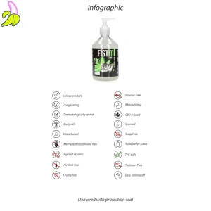 Fist IT CBD- Wodny Lubrykant z Kannabidiolem 500ml