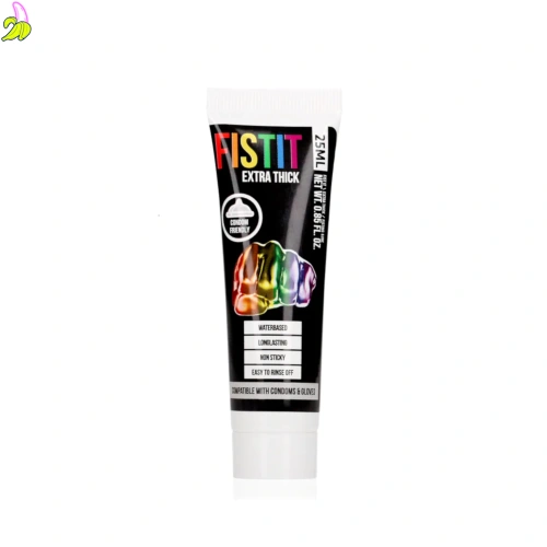 Fist It Extra Thick Lubricant Rainbow – Ultragęsty Lubrykant Wodny Premium  25ml