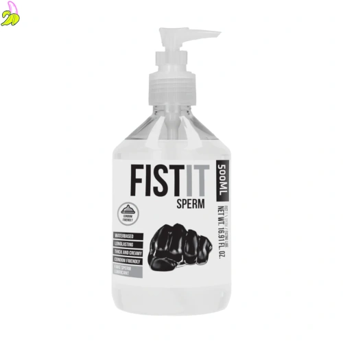 Fist It Sperm Lubricant – Profesjonalny Lubrykant Wodny Imitujący Spermę  500ml