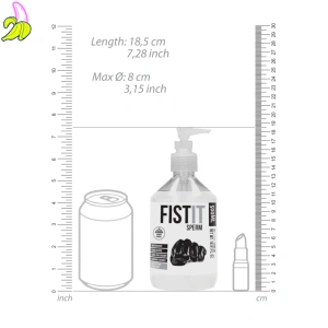 Fist It Sperm Lubricant – Profesjonalny Lubrykant Wodny Imitujący Spermę  500ml