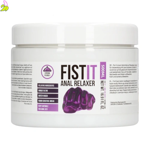 Fist It Anal Relaxer - Profesjonalny Lubrykant Rozluźniający 500ml