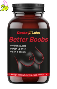 Desire Labs Better Boobs – Naturalne Tabletki na Powiększenie i Ujędrnienie Piersi 60 kapsułek