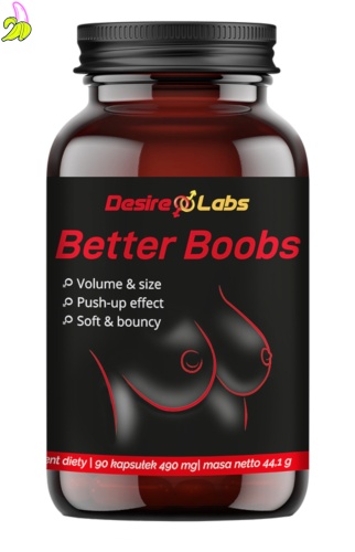Desire Labs Better Boobs – Naturalne Tabletki na Powiększenie i Ujędrnienie Piersi 60 kapsułek