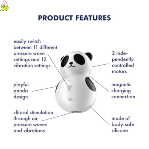 Satisfyer Pocket Panda Stymulator