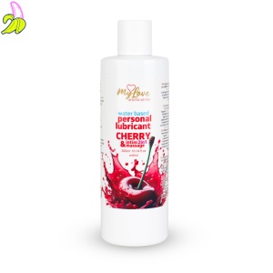 MyLove Smakowy Lubrykant Wodny i Żel do Masażu Cherry 300ml