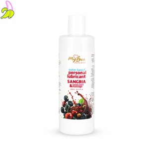 MyLove Smakowy Lubrykant Wodny i Żel do Masażu Sangria 300ml