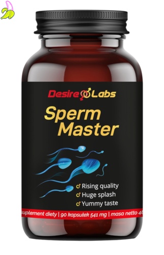 Desire Labs Sperm Master – Tabletki Stymulujące Produkcję Nasienia 90 kaps