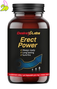 Desire Labs Erect Power – Tabletki Poprawiające Jakość Erekcji 90 kaps
