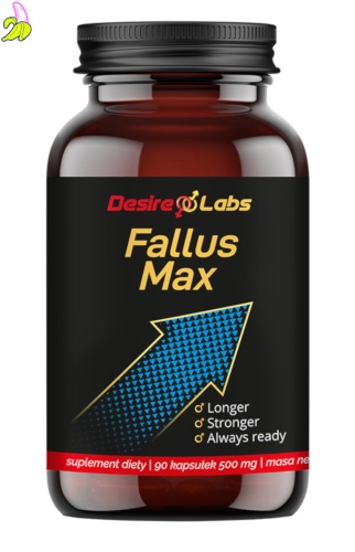 Desire Labs Fallus Max – Tabletki Wspomagające Potencję 90 kaps