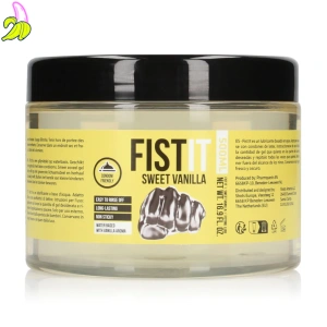 Fist It Extra Thick Vanilla– Ultragęsty, Aromatyzowany Lubrykant wodny Słoik 500ml