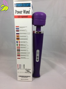 Powerwand stymulator łechtaczki + silikonowa nasadka w kształcie róży GRATIS