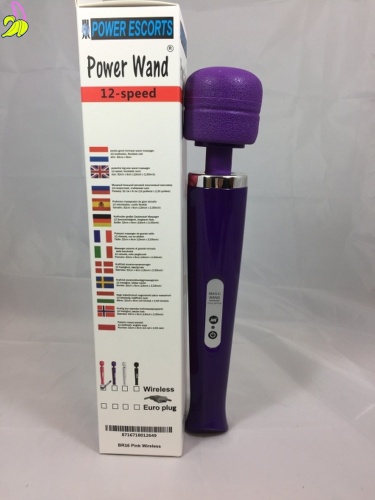 Powerwand stymulator łechtaczki + silikonowa nasadka w kształcie róży GRATIS