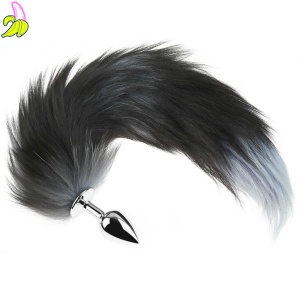 Plug-Fox TAIL- Black XXL
