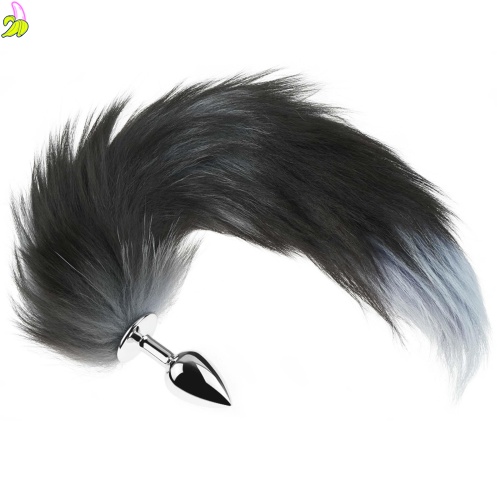 Plug-Fox TAIL- Black XXL