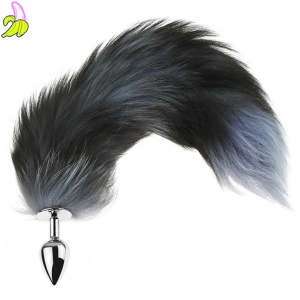 Plug-Fox TAIL- Black XXL