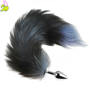 Plug-Fox TAIL- Black XXL