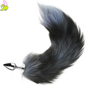 Plug-Fox TAIL- Black XXL