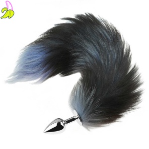Plug-Fox TAIL- Black XXL