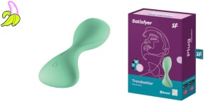 Plug-Vibrator Trendsetter Connect App (Light Green)