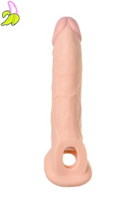 Sleeve ToyFa XLover – powiększająca nakładka na penisa TPE 16,5 cm