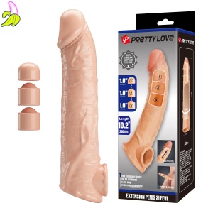 Pretty Love Extension– regulowana nakładka na penisa 26 cm