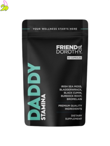 Friend Of Dorothy DADDY Stamina Kapsułki wspomagające kondycję 60 kapsułek