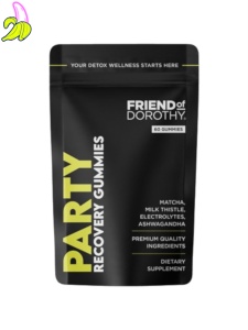 Friend Of Dorothy PARTY Recovery Żelki wspomagające regenerację po imprezie 60 szt