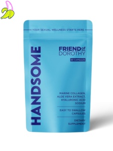 Friend Of Dorothy HANDSOME Kapsułki z Kolagenem i Kwasem Hialuronowym 60 szt