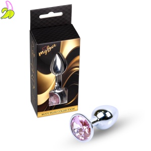 MyLove Toys - Jewellery Silver PLUG- Rose 2,7cm