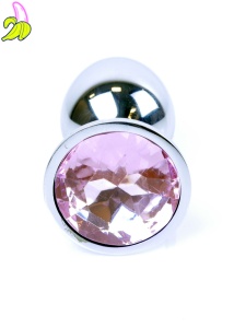 MyLove Toys - Jewellery Silver PLUG- Rose 2,7cm