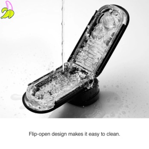 Tenga FLIP ZERO- Masturbator Męski Premium- Czarny