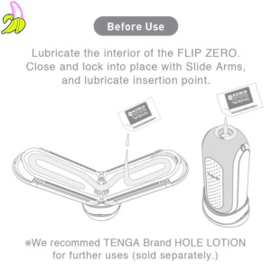 Tenga FLIP ZERO- Masturbator Męski Premium- Czarny