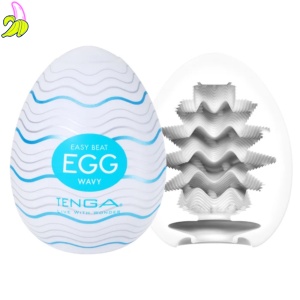 Tenga Egg WAVY- masturbator dla mężczyzn