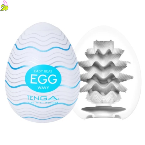 Tenga Egg WAVY- masturbator dla mężczyzn