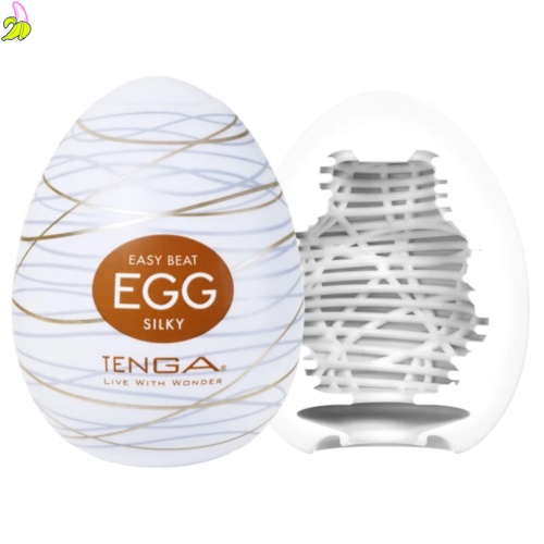 Tenga Egg SILKY- masturbator dla mężczyzn