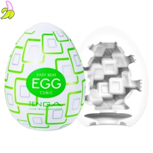 Tenga Egg CUBIC- masturbator dla mężczyzn