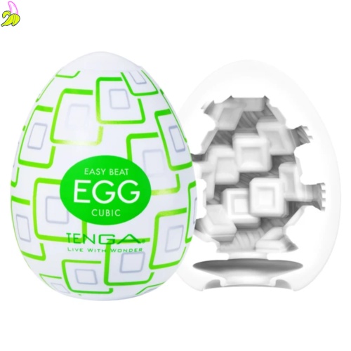 Tenga Egg CUBIC- masturbator dla mężczyzn