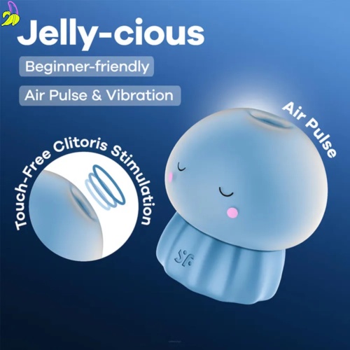 Satisfyer Jelly-cious Stymulator- niebieski