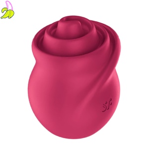 Satisfyer Tongue Twister - red – Wibrator dla Par
