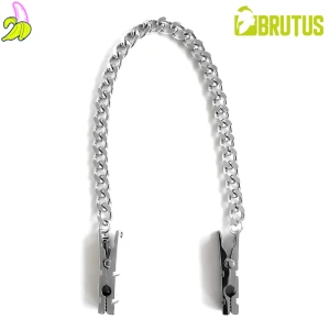 BRUTUS CLOTHESPINS – metalowe klamry na sutki z łańcuszkiem