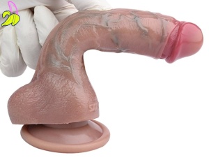 RealCockz Skinnier Umberto – wibrujące dildo z pilotem 17 cm