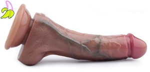 RealCockz Skinnier Umberto – wibrujące dildo z pilotem 17 cm