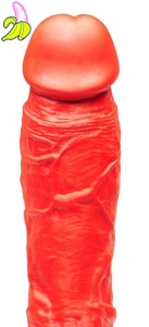 Stretch N°5X – duże silikonowe dildo 27 x 8 cm z przyssawką