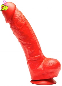 Stretch N°5X – duże silikonowe dildo 27 x 8 cm z przyssawką
