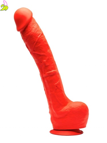 Stretch N°7 – duże silikonowe dildo 32 x 7 cm z przyssawką
