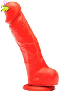 Stretch N°1 – silikonowe dildo 14 x 3,7 cm z przyssawką